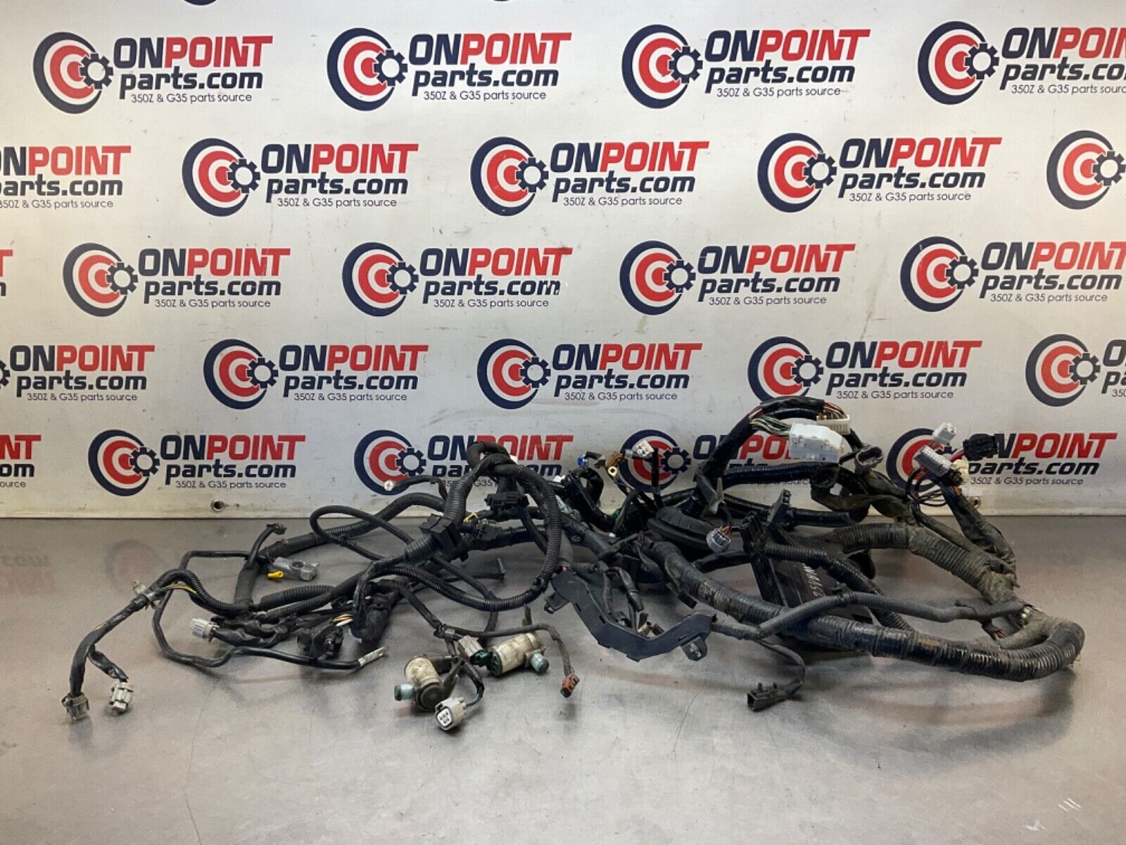 2007 Nissan Z33 350Z VQ35DE High Rev Engine Bay Body Harness MT 143k OEM 25BBMFK - On Point Parts Inc