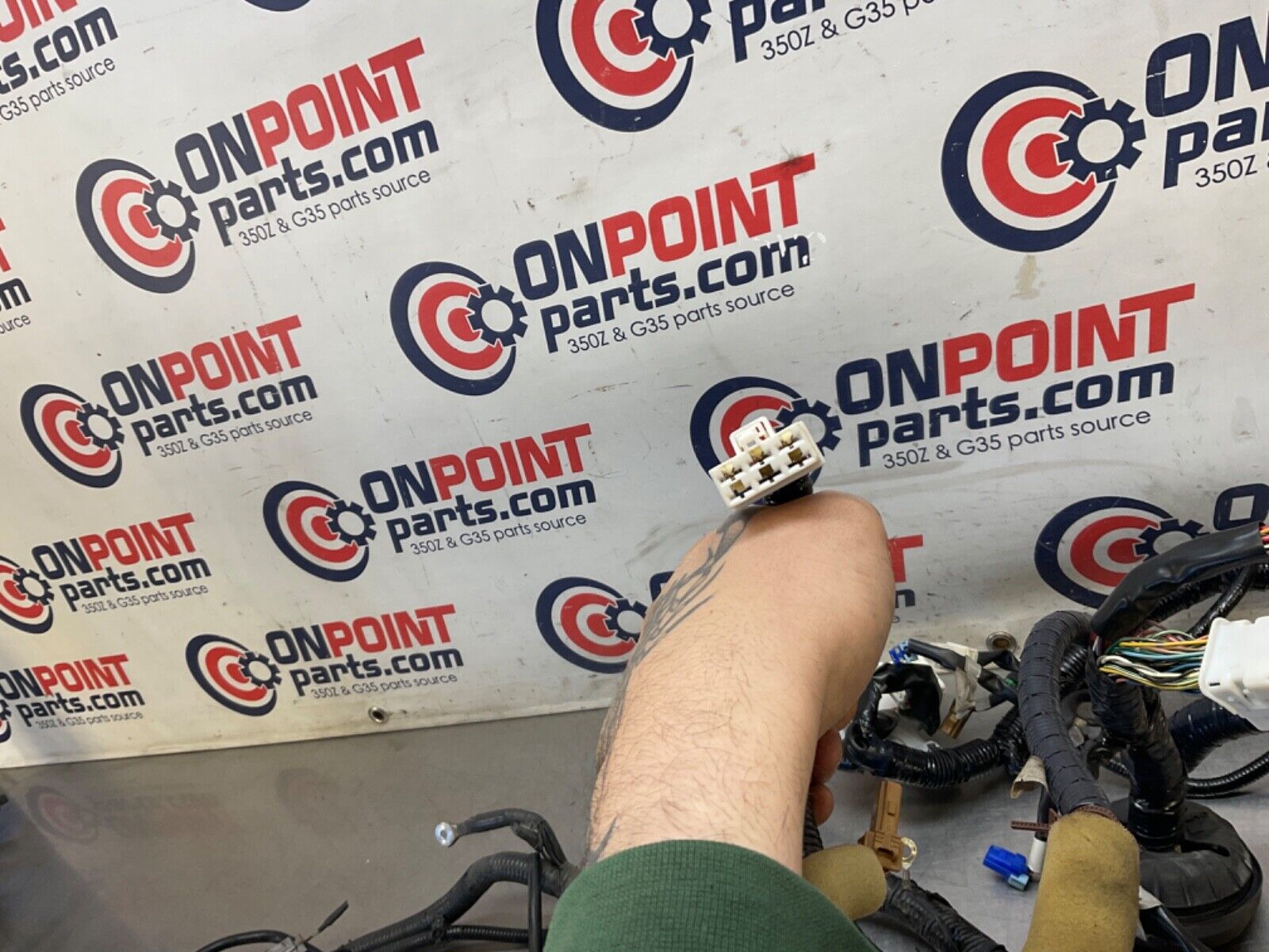 2007 Nissan Z33 350Z VQ35DE High Rev Engine Bay Body Harness MT 143k OEM 25BBMFK - On Point Parts Inc