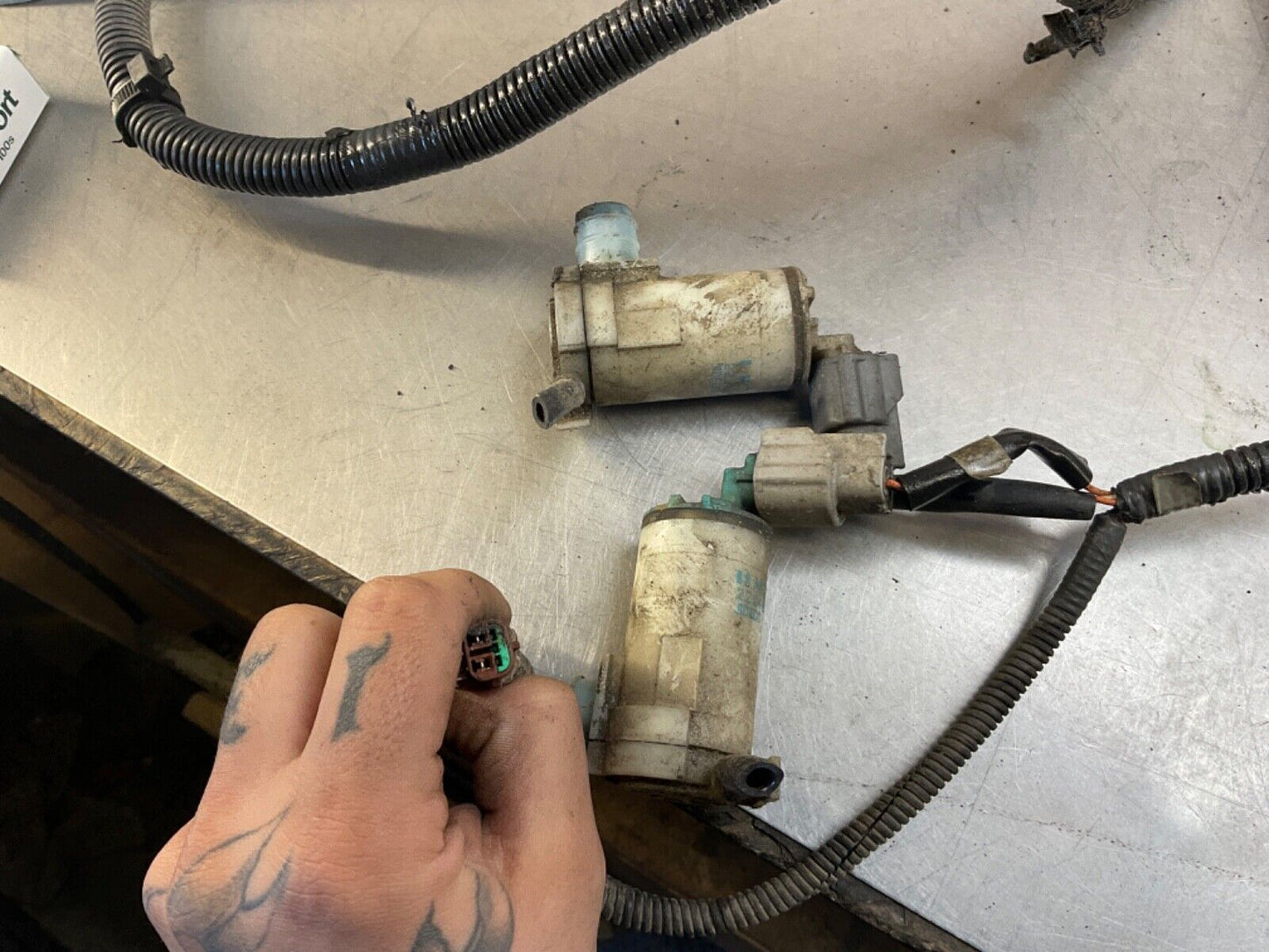 2007 Nissan Z33 350Z VQ35DE High Rev Engine Bay Body Harness MT 143k OEM 25BBMFK - On Point Parts Inc