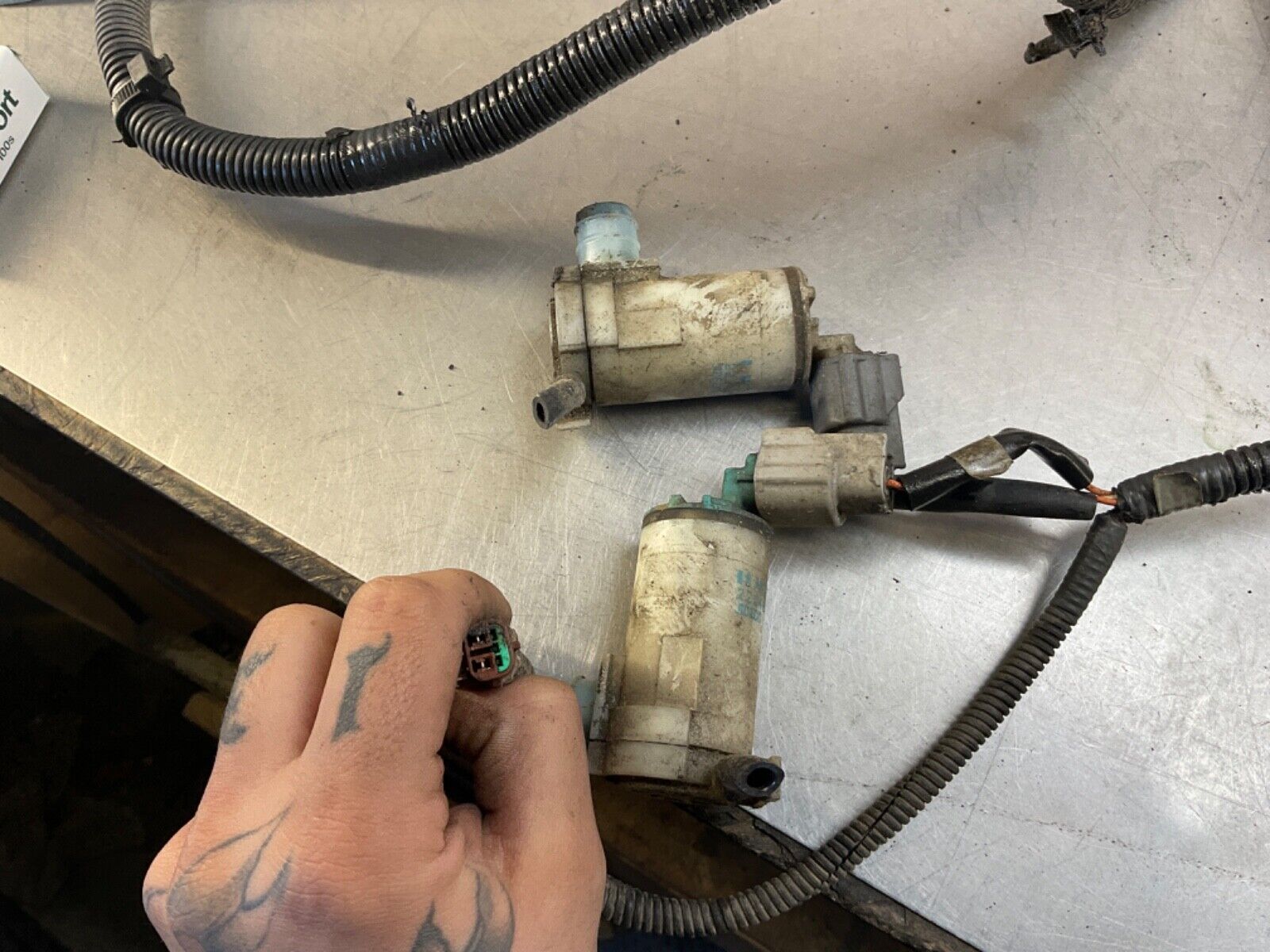 2007 Nissan Z33 350Z VQ35DE High Rev Engine Bay Body Harness MT 143k OEM 25BBMFK - On Point Parts Inc