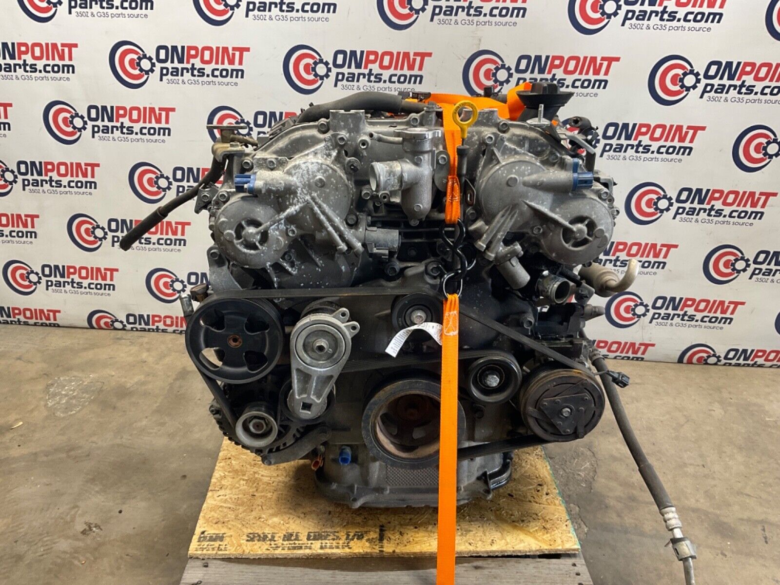 Engine 3.5L VIN B 4th Digit VQ35HR V6 Man 143k 07-09 Nissan 350Z
