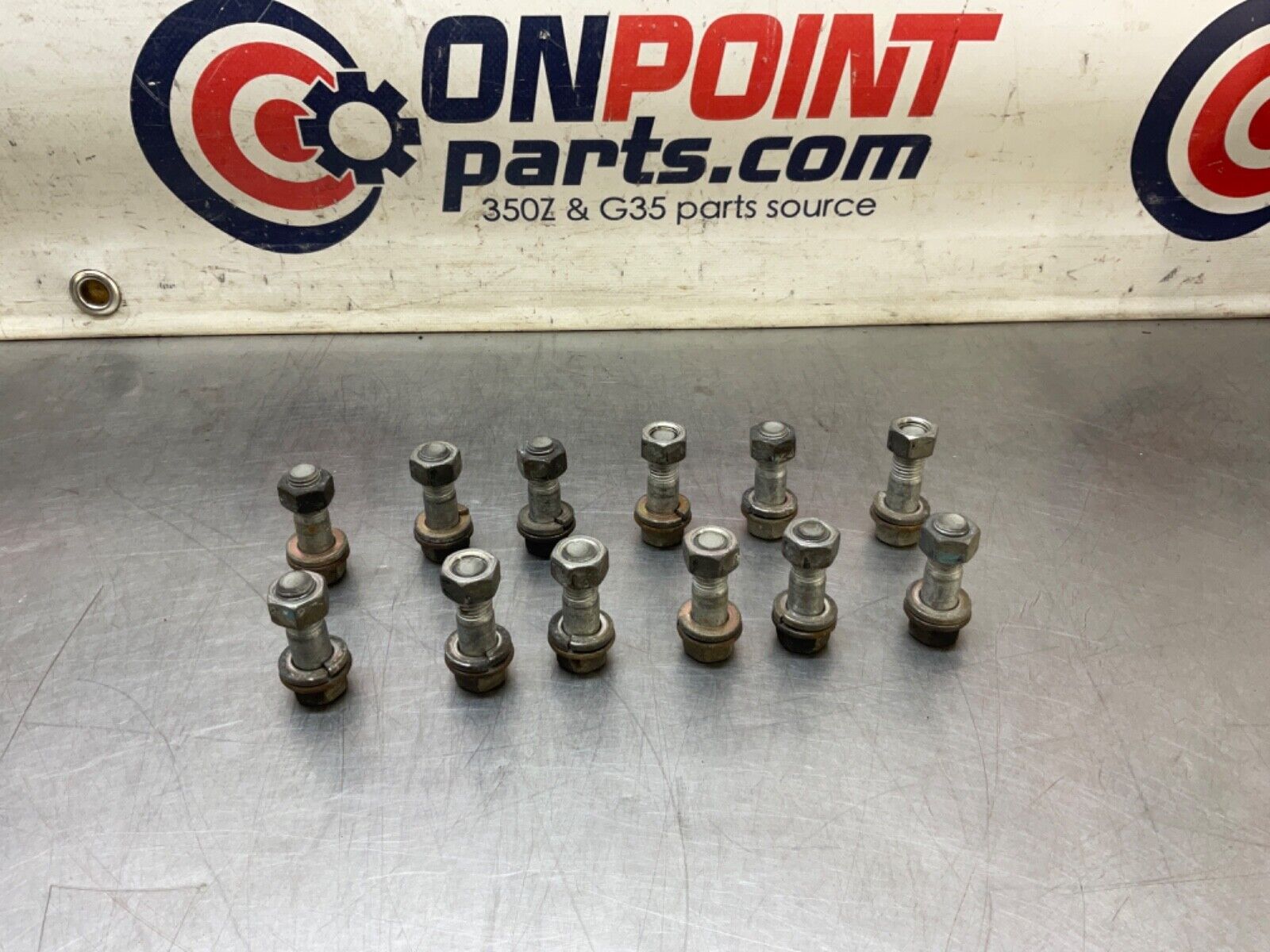 2007 Nissan Z33 350Z Differential to Axle Bolts Hardware OEM 25BBMFC - On Point Parts Inc