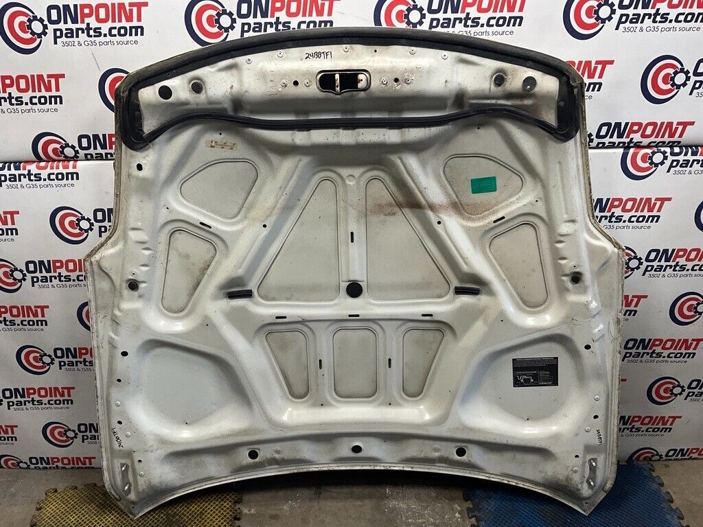 2008 Nissan Z33 350Z HR Hood Panel Bonnet OEM 24BBTF1 - On Point Parts Inc