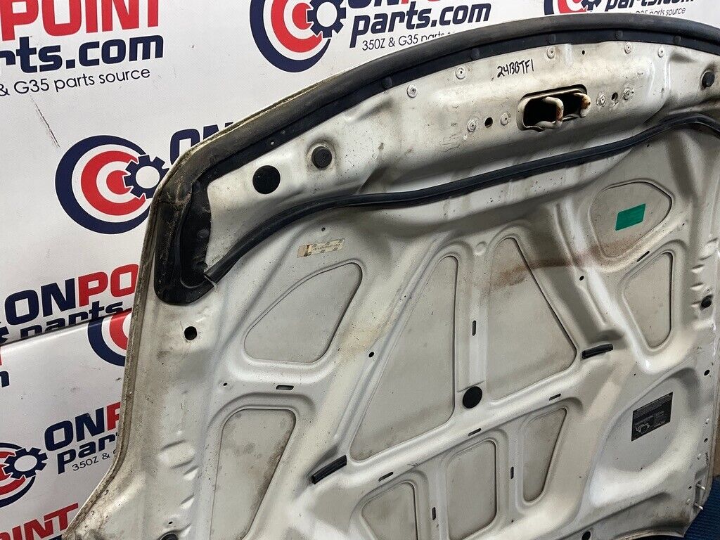 2008 Nissan Z33 350Z HR Hood Panel Bonnet OEM 24BBTF1 - On Point Parts Inc
