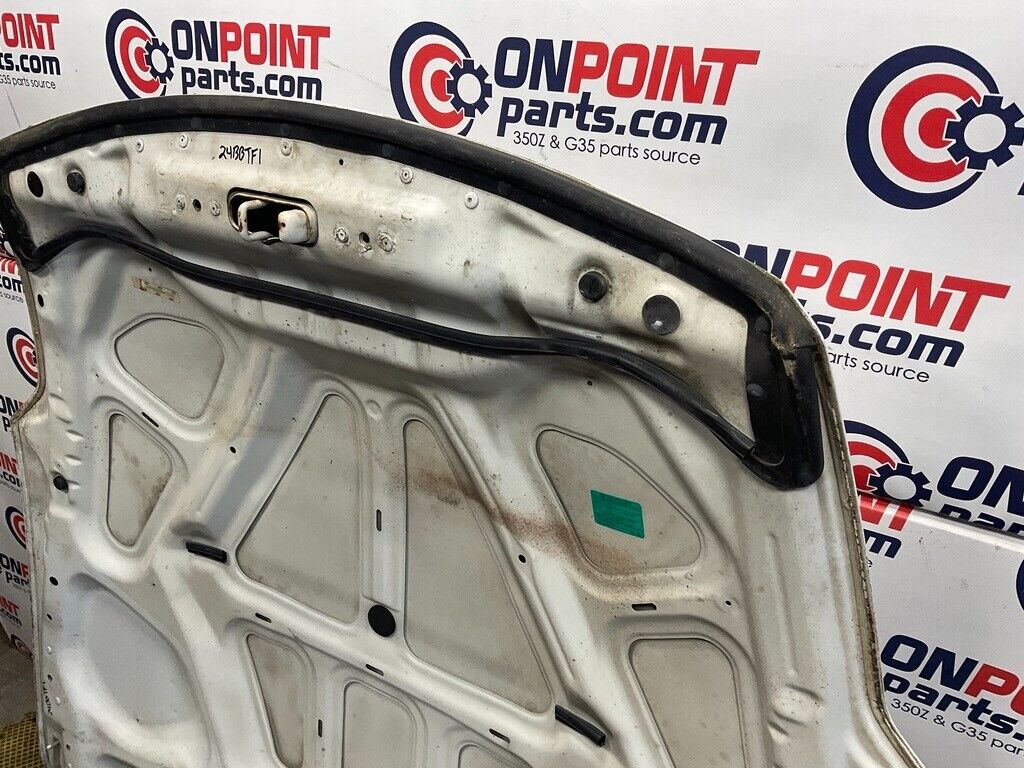 2008 Nissan Z33 350Z HR Hood Panel Bonnet OEM 24BBTF1 - On Point Parts Inc