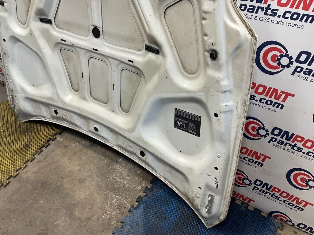 2008 Nissan Z33 350Z HR Hood Panel Bonnet OEM 24BBTF1 - On Point Parts Inc