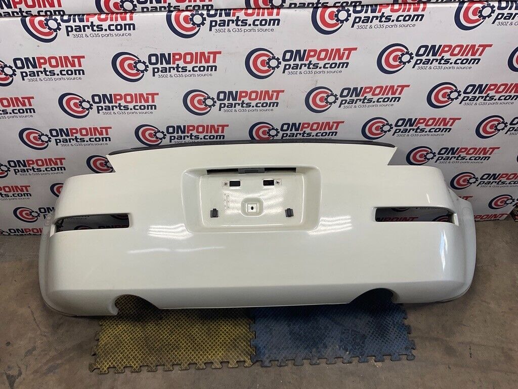 2008 Nissan Z33 350Z Rear Bumper Cover with Hatch Switch OEM 24BBTF5 - On Point Parts Inc