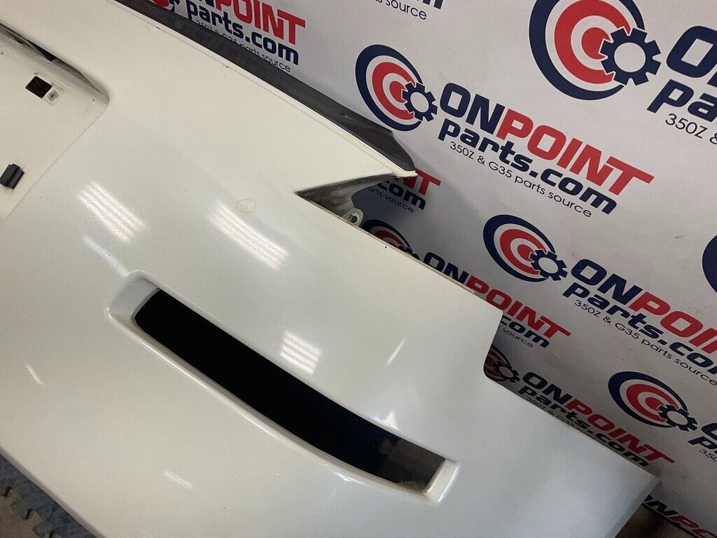2008 Nissan Z33 350Z Rear Bumper Cover with Hatch Switch OEM 24BBTF5 - On Point Parts Inc