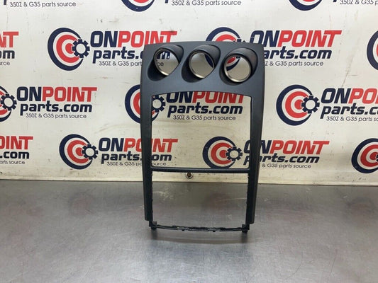 2008 Nissan Z33 350Z Front Center Dash Bezel Trim OEM 24BBTF7 - On Point Parts Inc