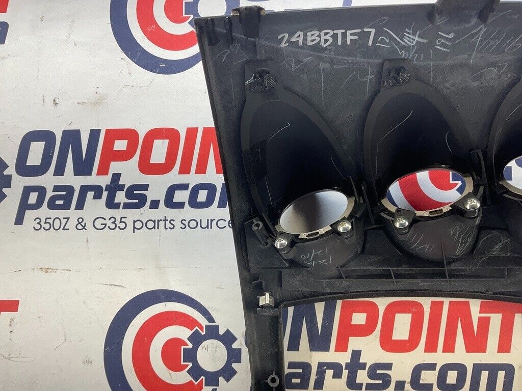 2008 Nissan Z33 350Z Front Center Dash Bezel Trim OEM 24BBTF7 - On Point Parts Inc