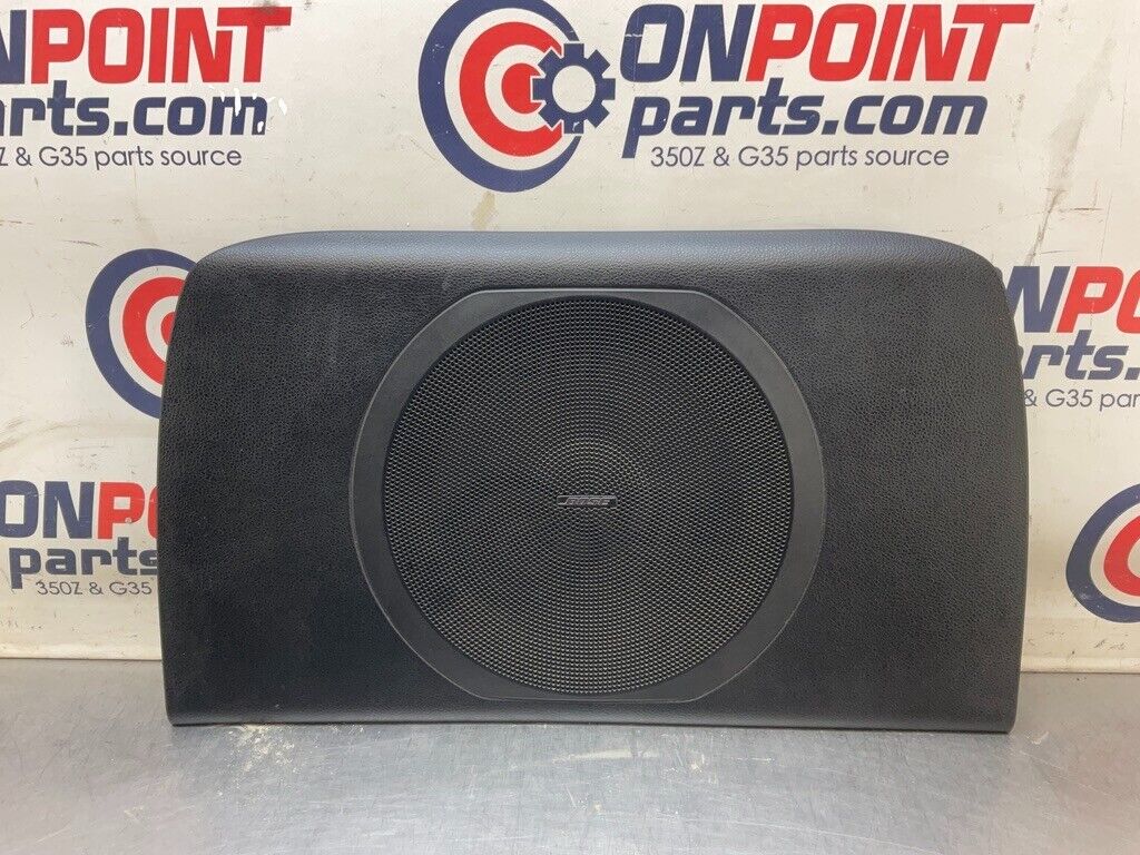2008 Nissan Z33 350Z Rear BOSE Subwoofer Speaker Cover 28178 OEM 24BBTF7 - On Point Parts Inc