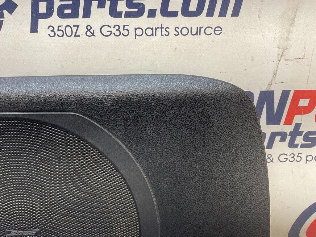 2008 Nissan Z33 350Z Rear BOSE Subwoofer Speaker Cover 28178 OEM 24BBTF7 - On Point Parts Inc