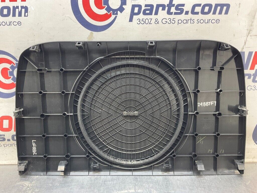2008 Nissan Z33 350Z Rear BOSE Subwoofer Speaker Cover 28178 OEM 24BBTF7 - On Point Parts Inc