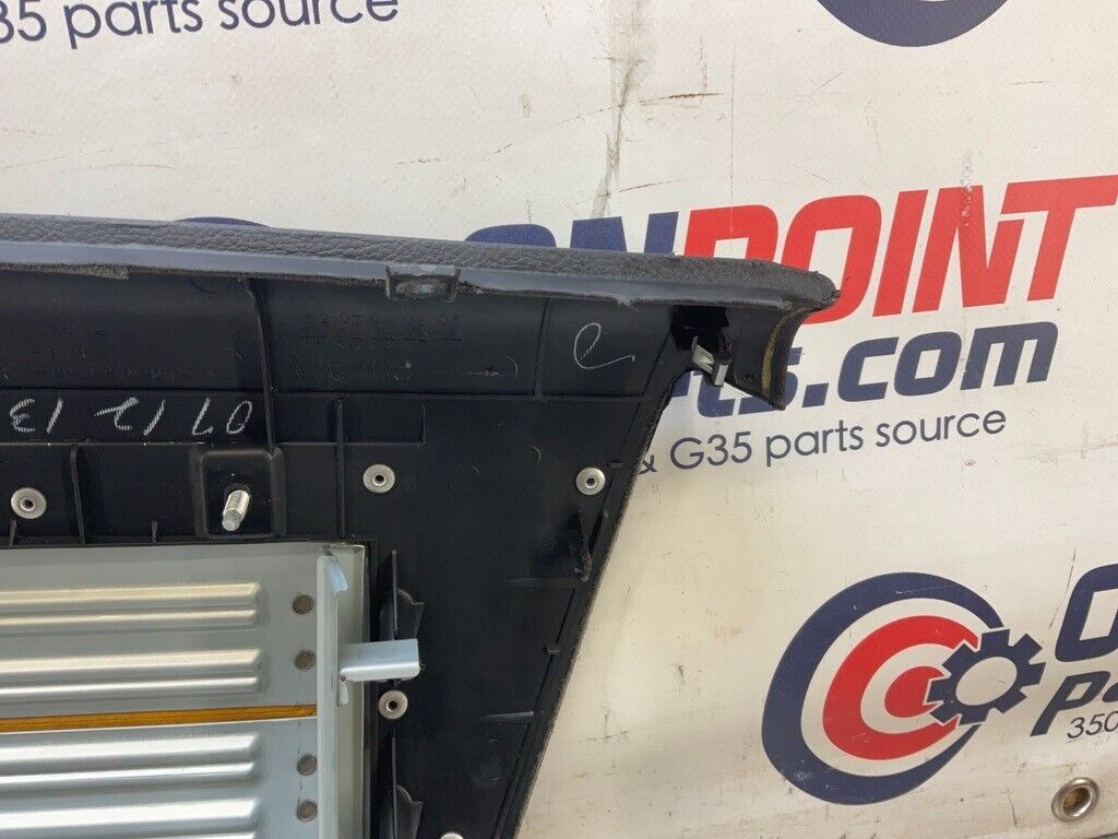 2008 Nissan Z33 350Z Passenger Right Upper Dash Panel 68109 OEM 24BBTF7 - On Point Parts Inc