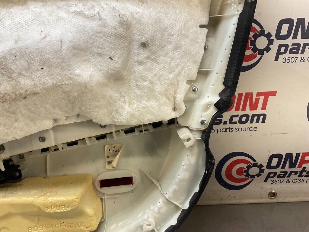 2008 Nissan Z33 350Z Driver Left Interior Door Panel Trim 80923 OEM 24BBTF8 - On Point Parts Inc