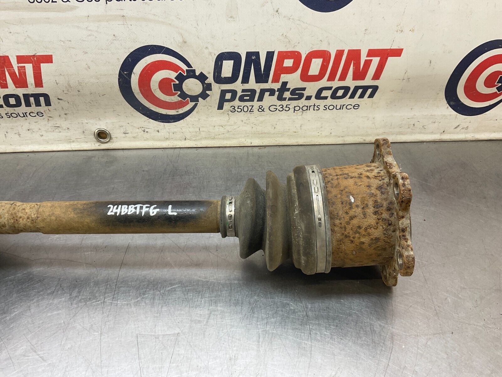 2008 Nissan Z33 350Z Driver Left Rear RWD Axle Half Shaft OEM 24BBTFG - On Point Parts Inc