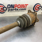 2008 Nissan Z33 350Z Driver Left Rear RWD Axle Half Shaft OEM 24BBTFG - On Point Parts Inc