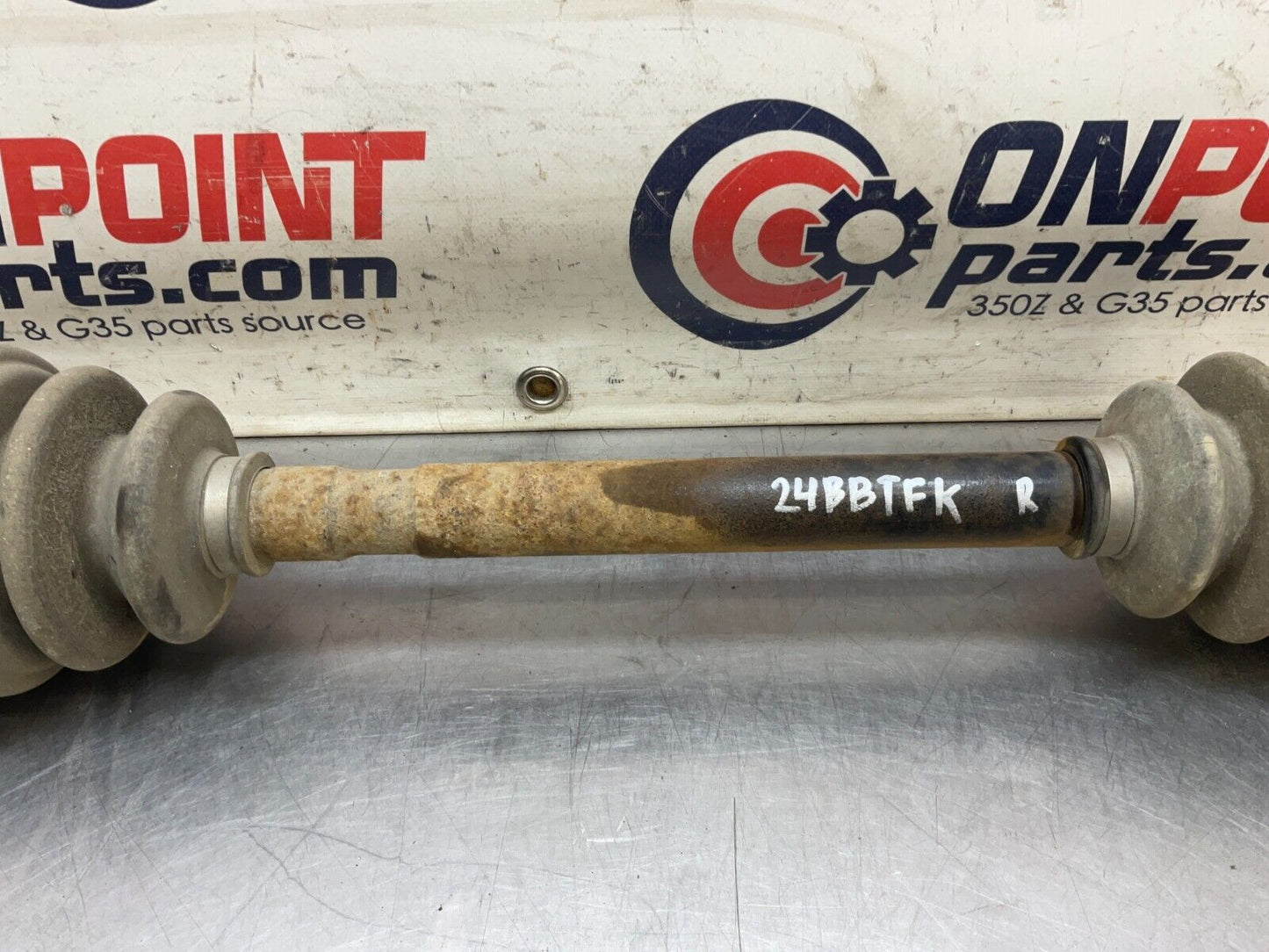 2008 Nissan Z33 350Z Passenger Right Rear RWD Axle Half Shaft OEM 24BBTFK - On Point Parts Inc