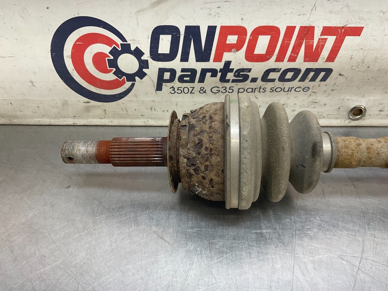2008 Nissan Z33 350Z Passenger Right Rear RWD Axle Half Shaft OEM 24BBTFK - On Point Parts Inc