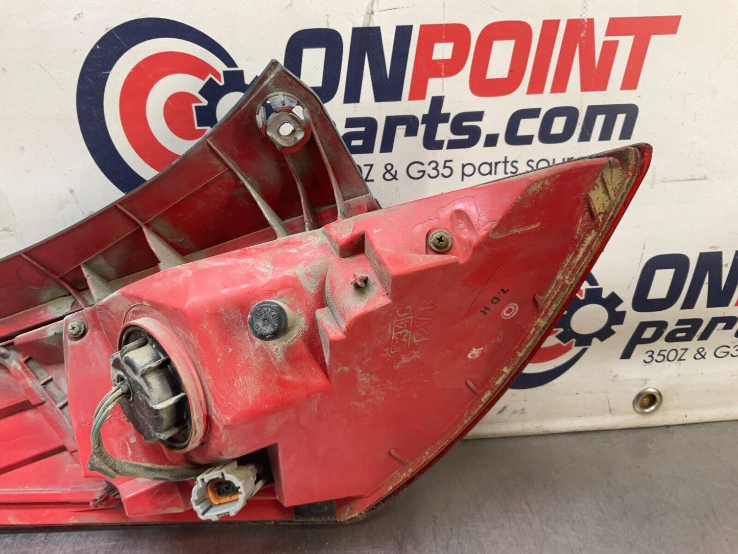 2008 Nissan Z33 350Z Passenger Right Rear Tail Light Assembly OEM 24BBTF2 - On Point Parts Inc