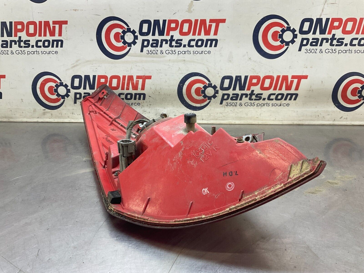 2008 Nissan Z33 350Z Passenger Right Rear Tail Light Assembly OEM 24BBTF2 - On Point Parts Inc