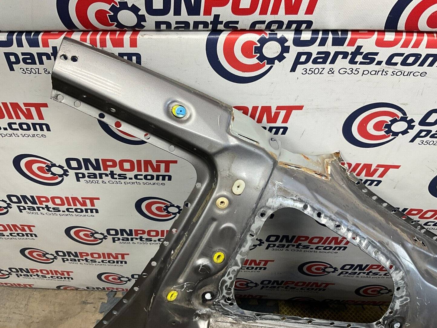 2007 Nissan Z33 350Z Driver Left Rear Quarter Fender Panel OEM 25BBMF1 - On Point Parts Inc