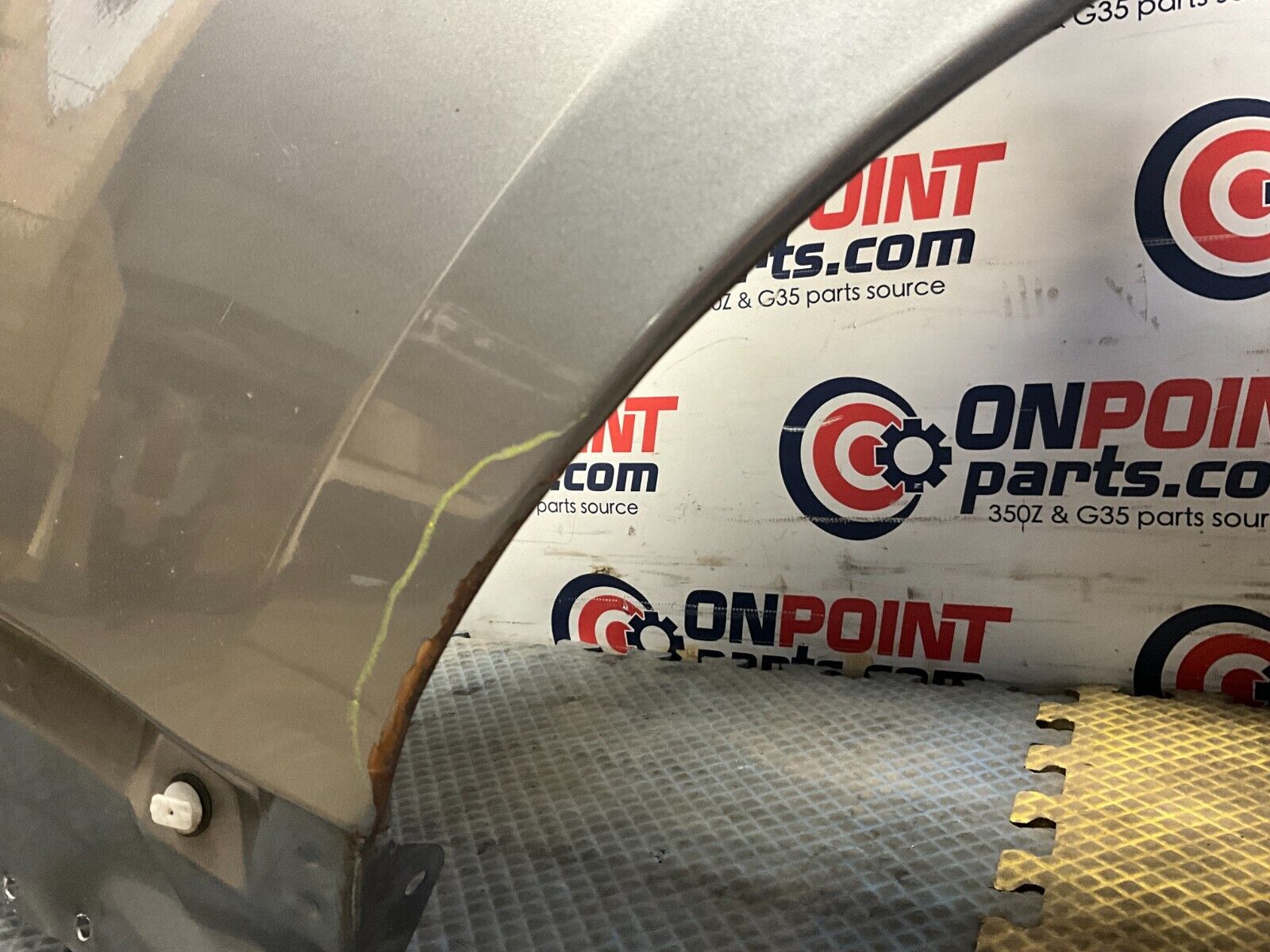 2007 Nissan Z33 350Z Driver Left Rear Quarter Fender Panel OEM 25BBMF1 - On Point Parts Inc