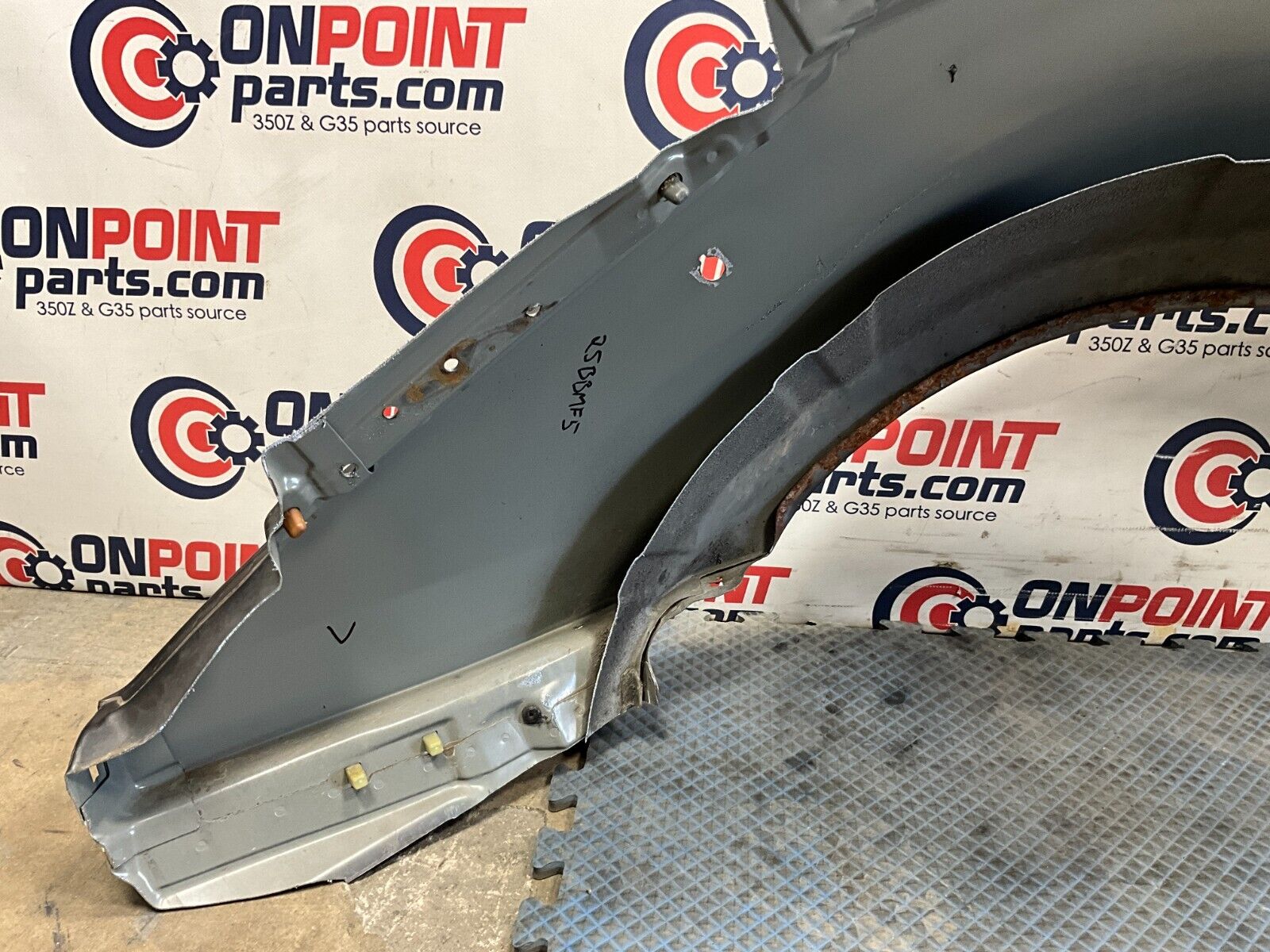 2007 Nissan Z33 350Z Driver Left Rear Quarter Fender Panel OEM 25BBMF1 - On Point Parts Inc