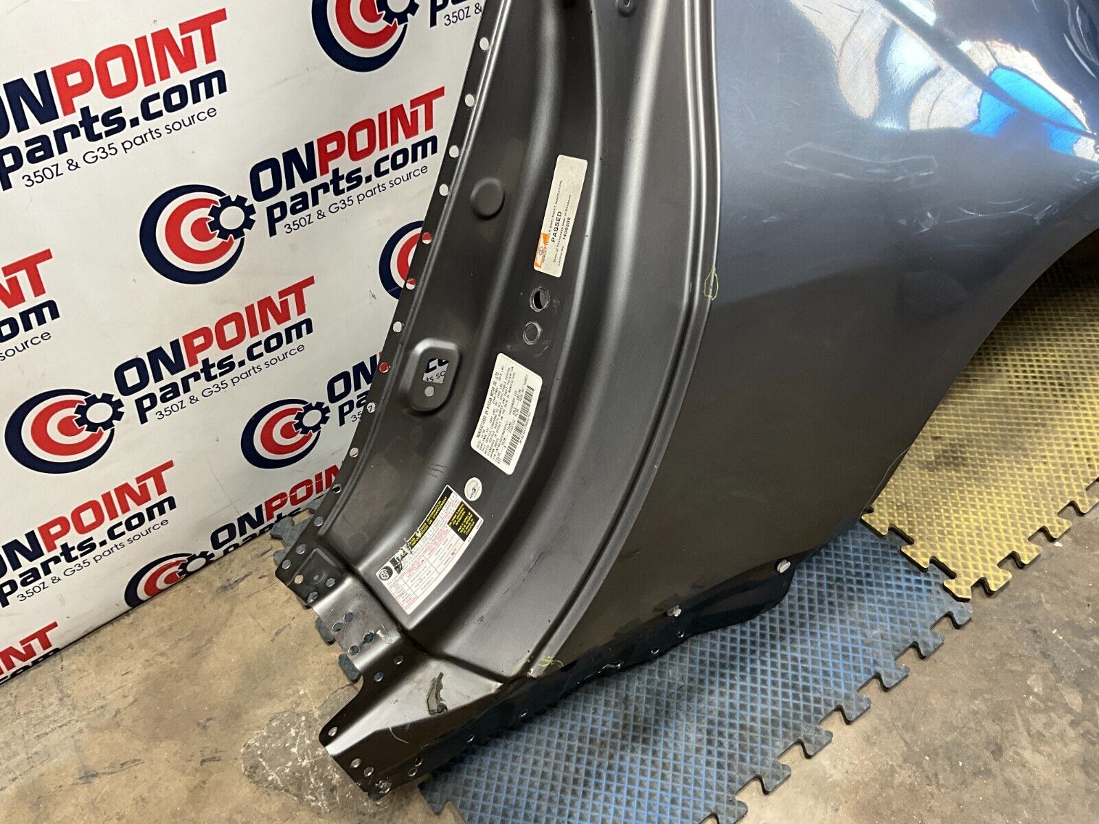 2007 Nissan Z33 350Z Driver Left Rear Quarter Fender Panel OEM 25BBMF1 - On Point Parts Inc