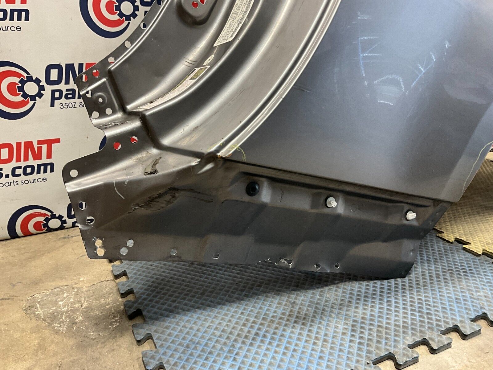 2007 Nissan Z33 350Z Driver Left Rear Quarter Fender Panel OEM 25BBMF1 - On Point Parts Inc