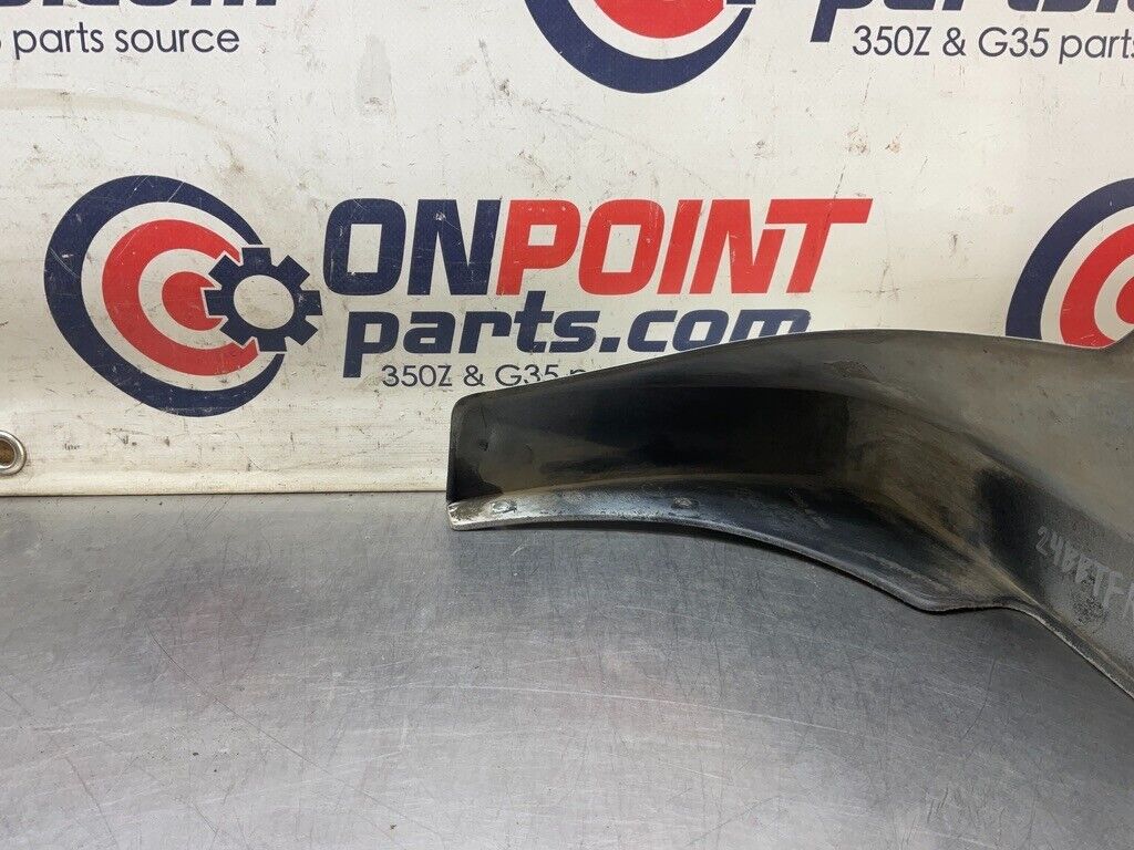 2008 Nissan Z33 350Z Passenger Right Rear Mudflap Splash Guard 999J2 OEM 24BBTFK - On Point Parts Inc