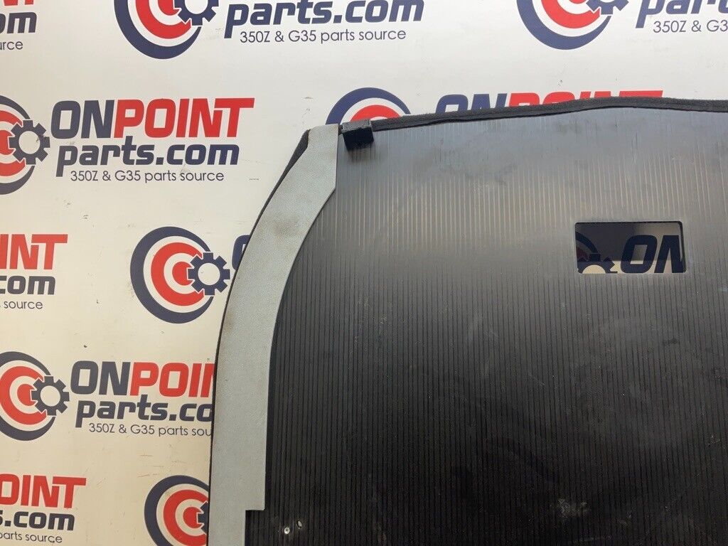 2008 Nissan Z33 350Z Trunk Subfloor Liner Spare Tire Cover OEM 24BBTF9 - On Point Parts Inc