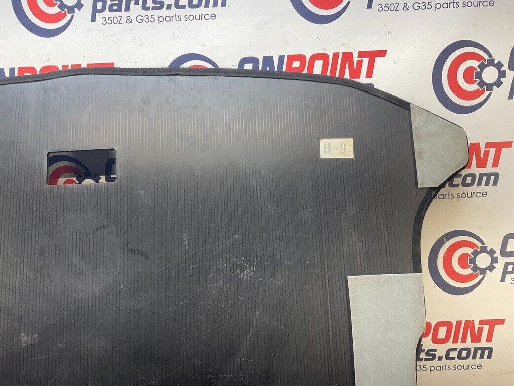 2008 Nissan Z33 350Z Trunk Subfloor Liner Spare Tire Cover OEM 24BBTF9 - On Point Parts Inc