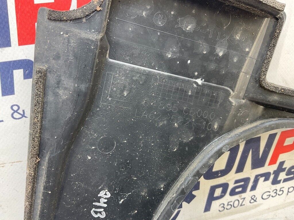 2008 Nissan Z33 350Z Brake Fluid Cover Bezel Trim OEM 24BBTF2 - On Point Parts Inc
