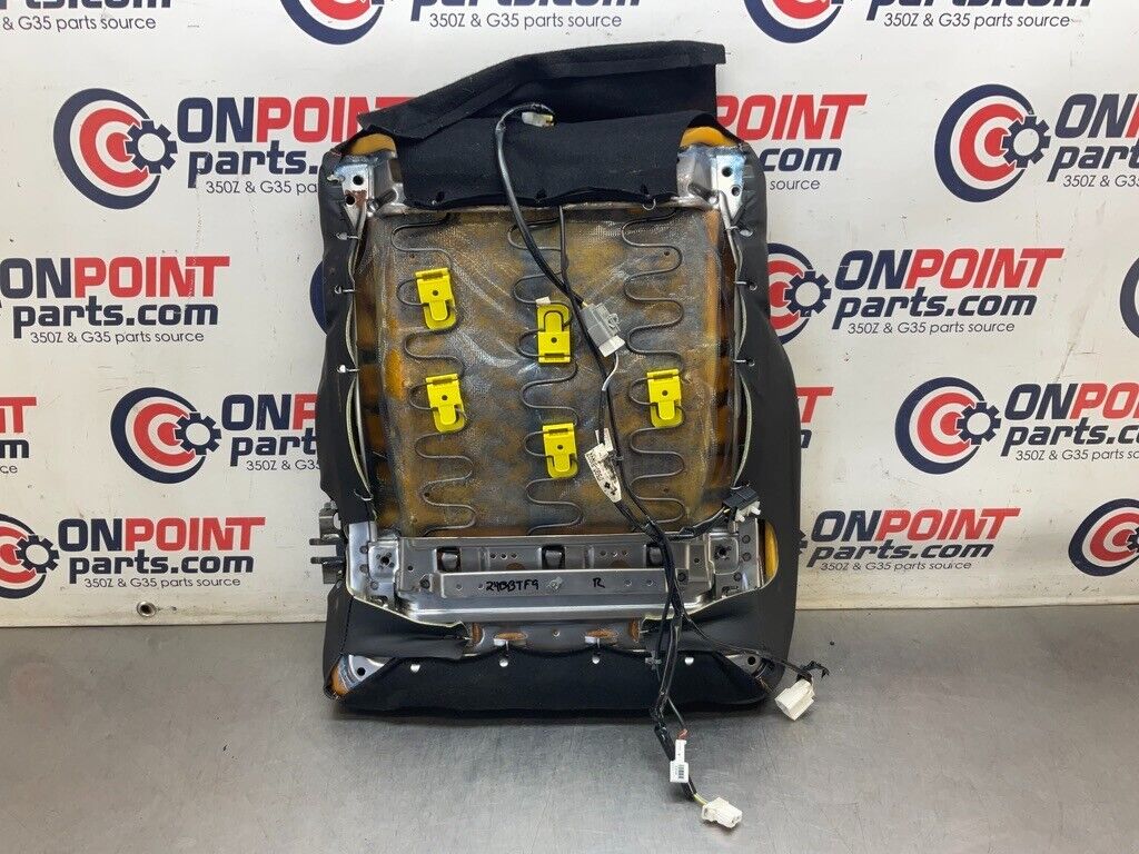 2008 Nissan Z33 350Z Passenger Right Leather Powered Seat Cushion OEM 24BBTF9 - On Point Parts Inc