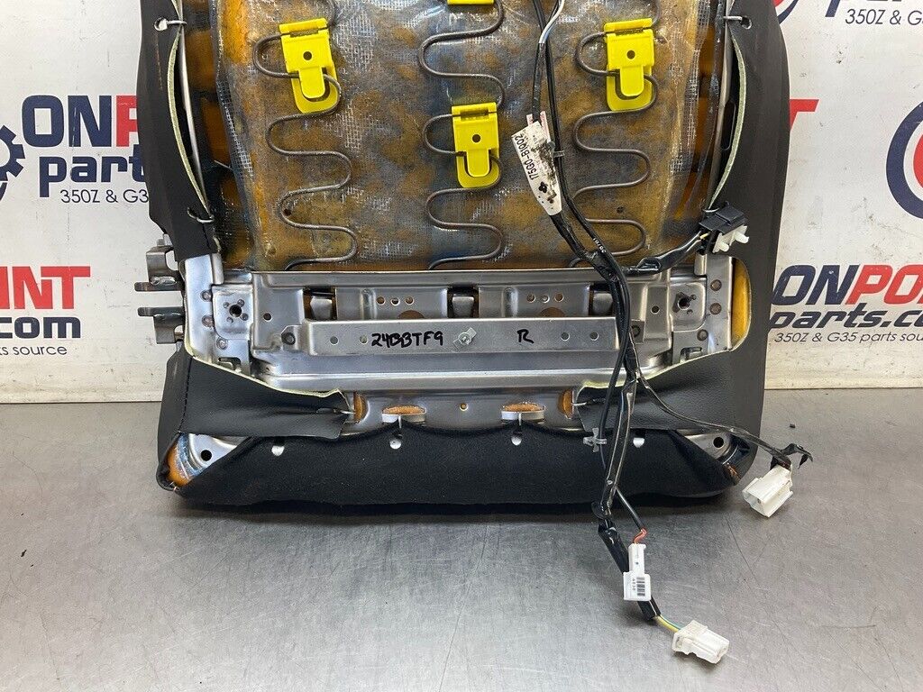 2008 Nissan Z33 350Z Passenger Right Leather Powered Seat Cushion OEM 24BBTF9 - On Point Parts Inc