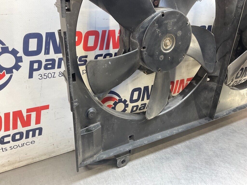 2008 Nissan Z33 350Z Radiator Cooling Fans OEM 24BBTF3 - On Point Parts Inc