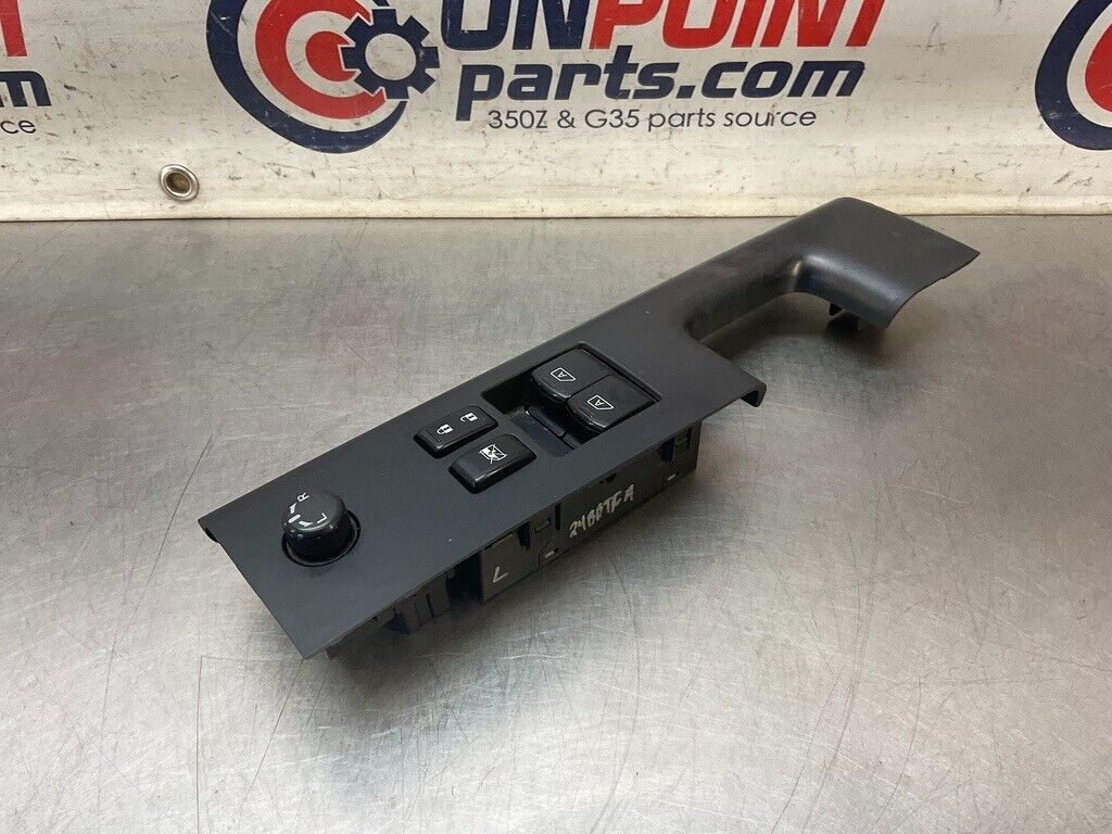 2008 Nissan Z33 350Z Driver Left Master Door Lock Window Switch OEM 24BBTFA - On Point Parts Inc