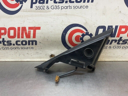 2008 Nissan Z33 350Z Passenger Right Door Tweeter Speaker Cover OEM 24BBTFE - On Point Parts Inc