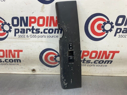2008 Nissan Z33 350Z Passenger Right Door Lock Window Switch Trim OEM 24BBTFE - On Point Parts Inc