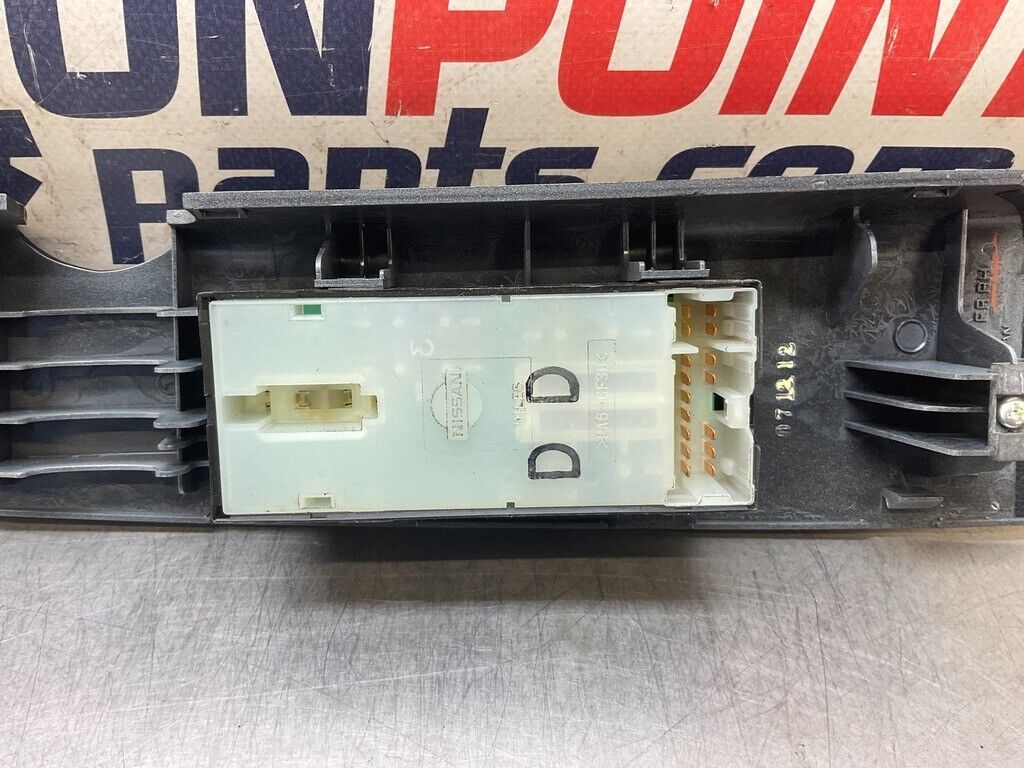 2008 Nissan Z33 350Z Passenger Right Door Lock Window Switch Trim OEM 24BBTFE - On Point Parts Inc