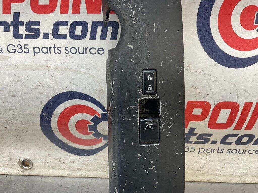 2008 Nissan Z33 350Z Passenger Right Door Lock Window Switch Trim OEM 24BBTFE - On Point Parts Inc