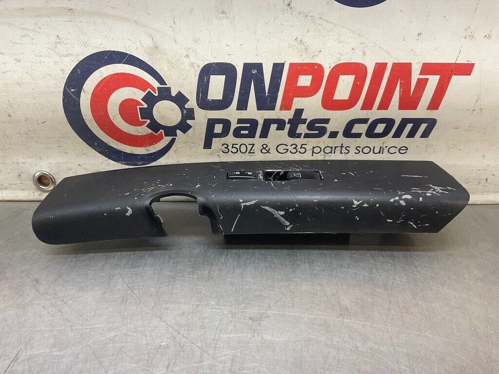 2008 Nissan Z33 350Z Passenger Right Door Lock Window Switch Trim OEM 24BBTFE - On Point Parts Inc
