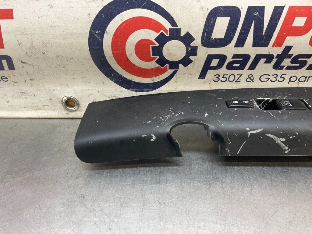 2008 Nissan Z33 350Z Passenger Right Door Lock Window Switch Trim OEM 24BBTFE - On Point Parts Inc