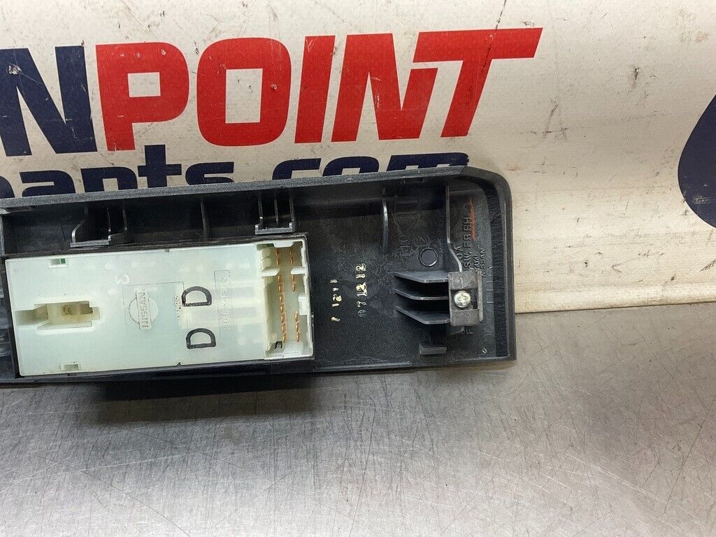 2008 Nissan Z33 350Z Passenger Right Door Lock Window Switch Trim OEM 24BBTFE - On Point Parts Inc