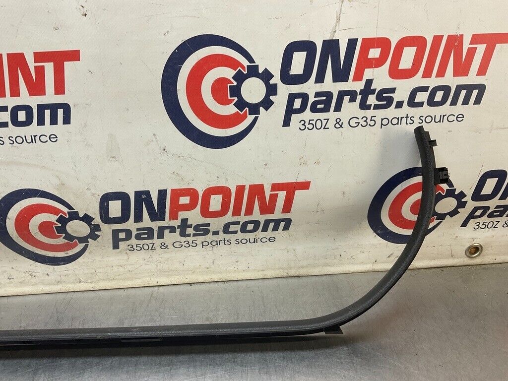 2008 Nissan Z33 350Z Passenger Right Door Threshold Sill Trim 769B4 OEM 24BBTF7 - On Point Parts Inc