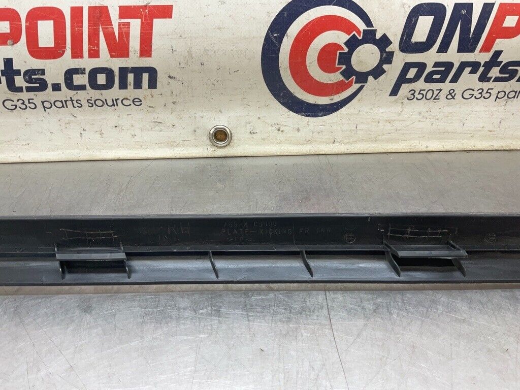 2008 Nissan Z33 350Z Passenger Right Door Threshold Sill Trim 769B4 OEM 24BBTF7 - On Point Parts Inc