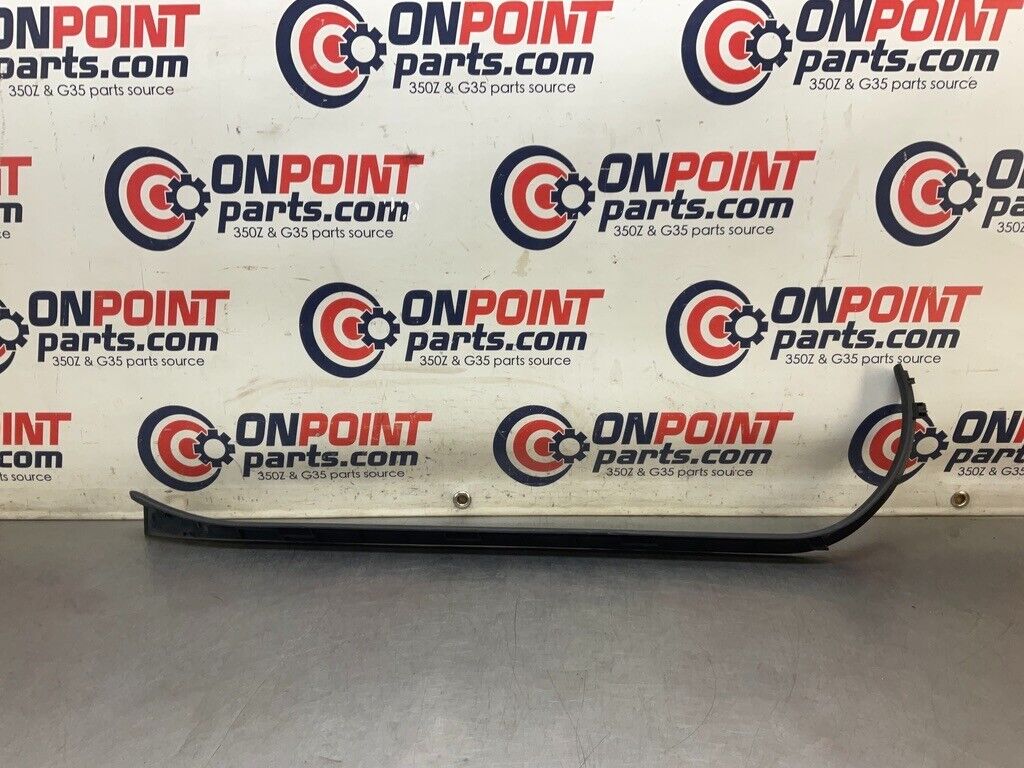 2008 Nissan Z33 350Z Passenger Right Door Threshold Sill Trim 769B4 OEM 24BBTF7 - On Point Parts Inc