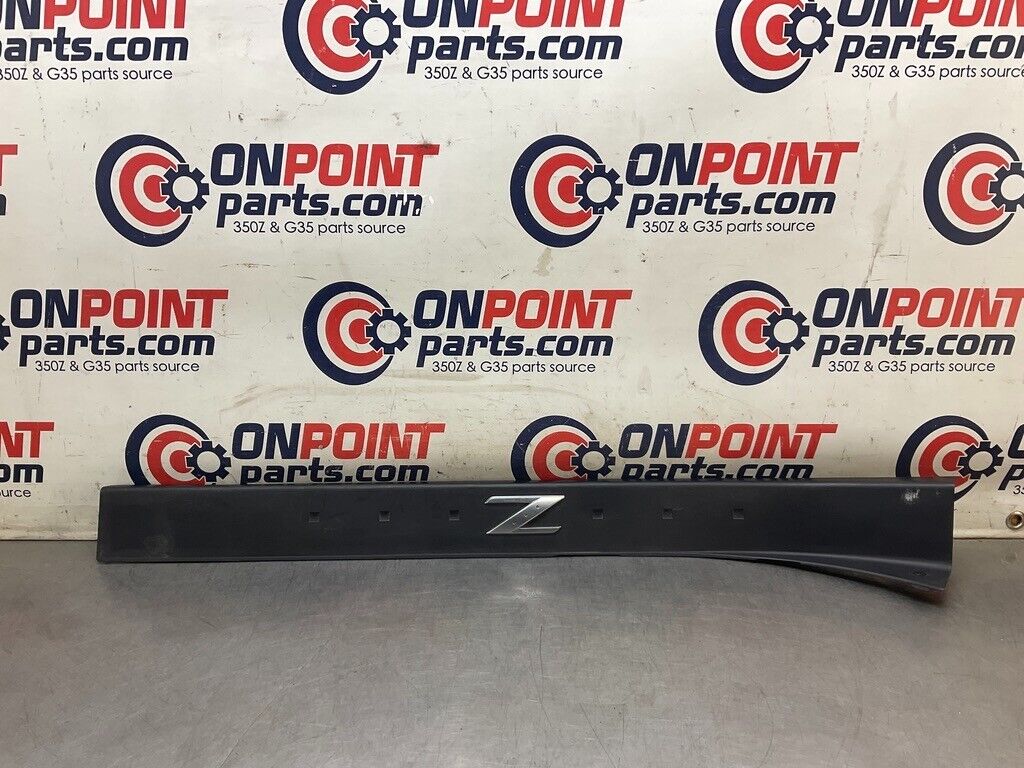2008 Nissan Z33 350Z Passenger Right Door Threshold Kick Plate 769B0 OEM 24BBTF7 - On Point Parts Inc