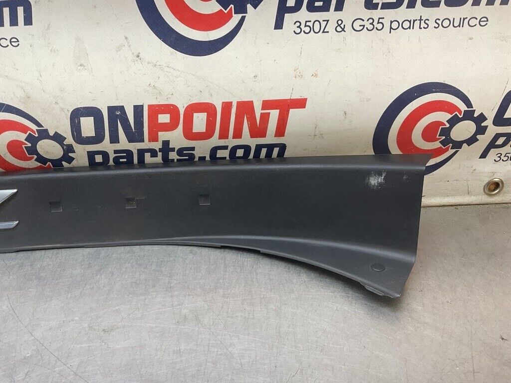 2008 Nissan Z33 350Z Passenger Right Door Threshold Kick Plate 769B0 OEM 24BBTF7 - On Point Parts Inc